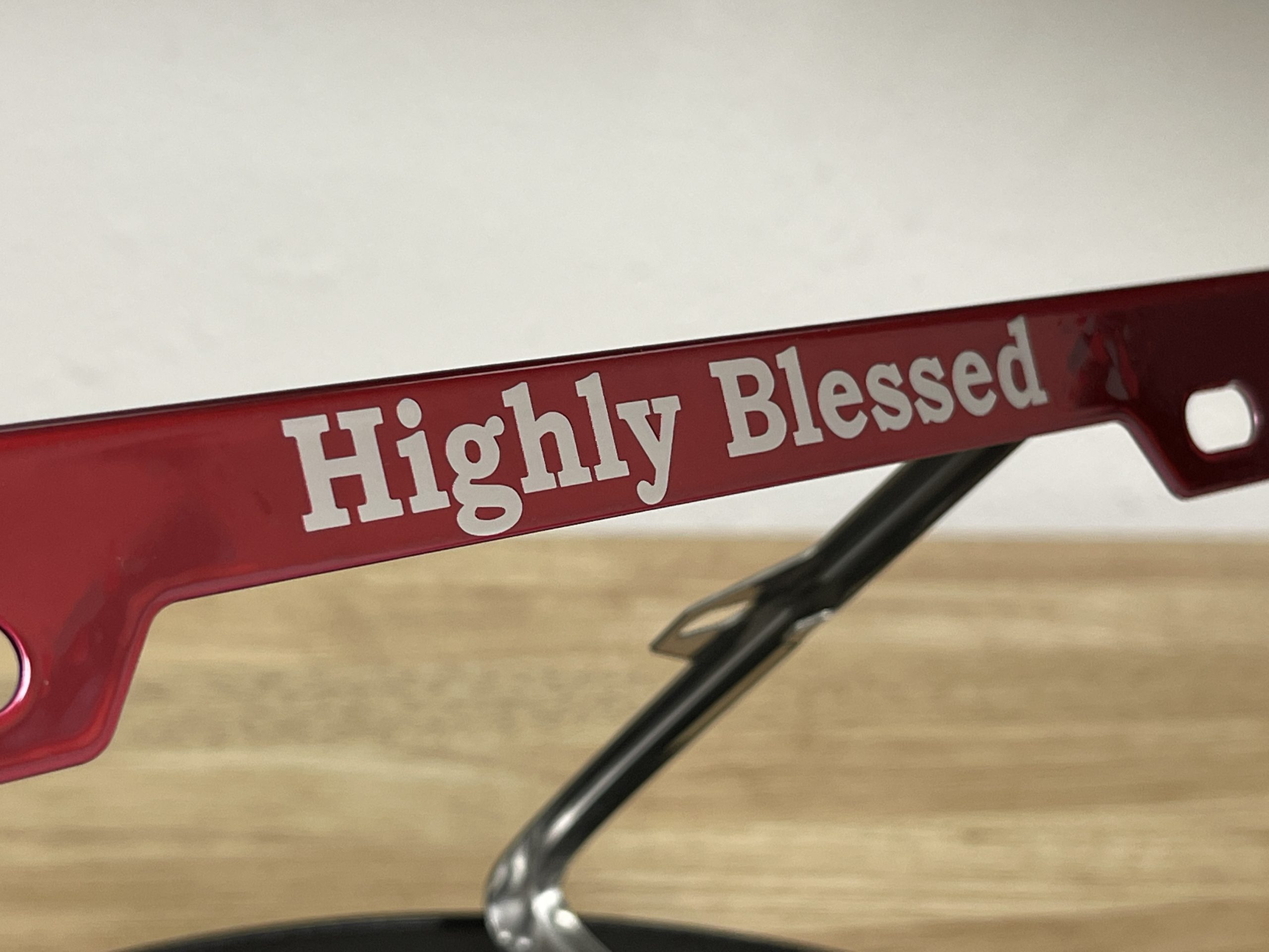 FAI Frame Ai Custom Personalized Laser Engraved T304 Stainless Steel Polish License Plate Frame Holder Bracket - Red - Image 7