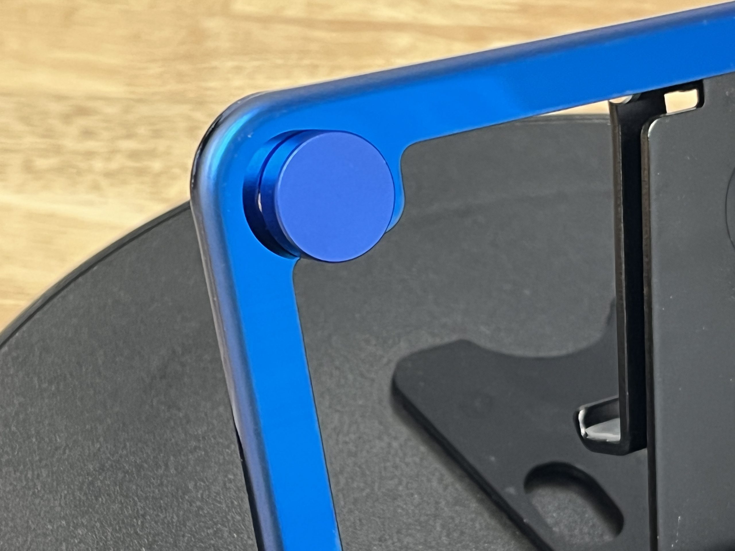 FAI Frame Ai T304 Stainless Steel Motocross License Plate Frame Holder Bracket - Blue Chrome - Image 8