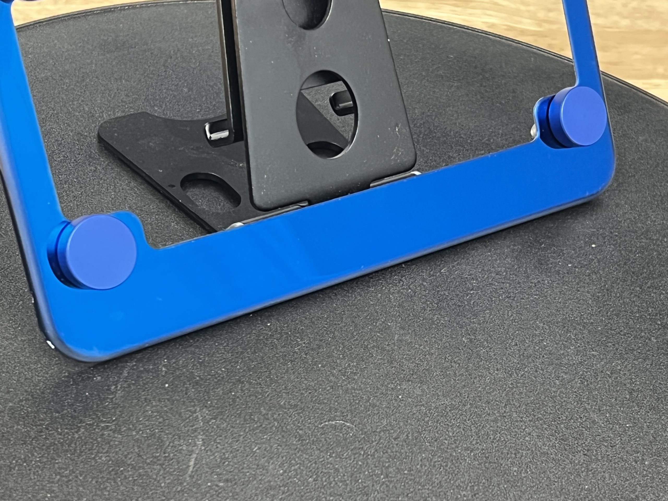 FAI Frame Ai T304 Stainless Steel Motocross License Plate Frame Holder Bracket - Blue Chrome - Image 7