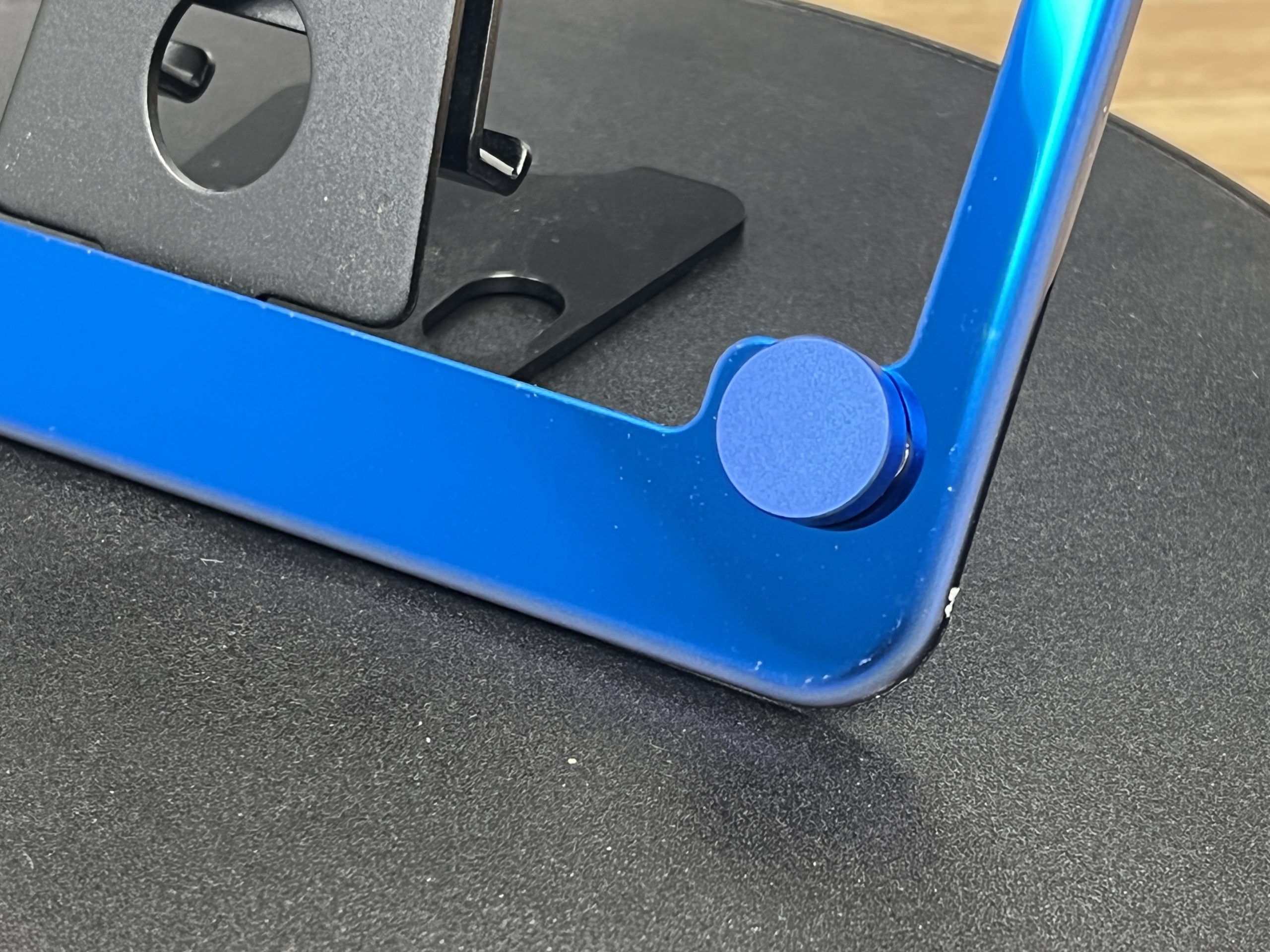 FAI Frame Ai T304 Stainless Steel Motocross License Plate Frame Holder Bracket - Blue Chrome - Image 5