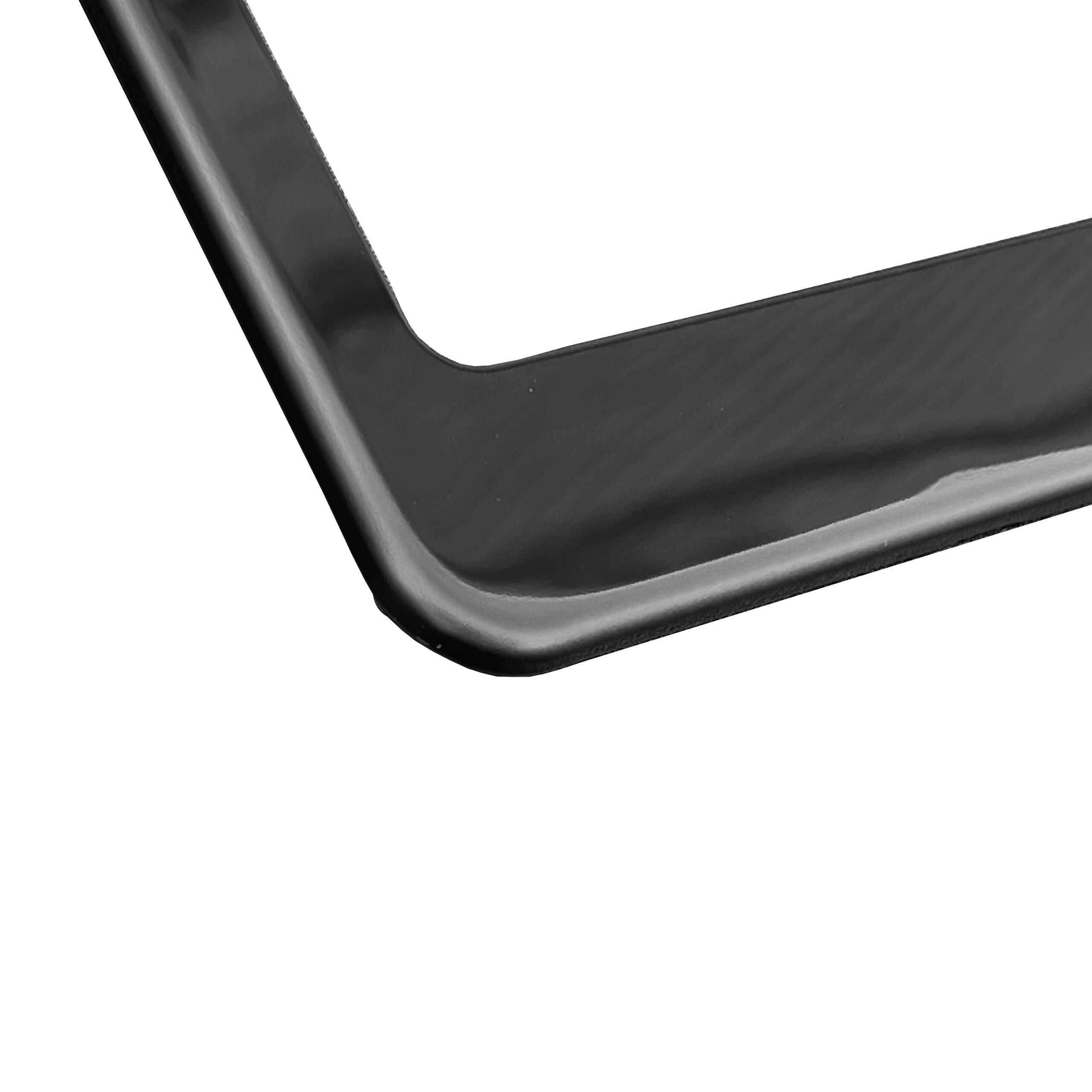 FAI Frame Ai T304 Stainless Steel Polish Mirror Stainless Steel License Plate Frame Holder Bracket - Smoke Black Chrome - Image 2